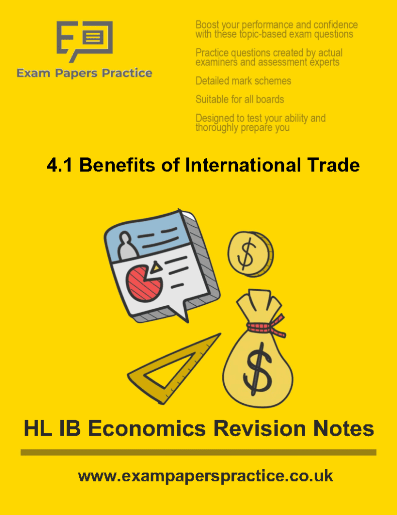 HL IB Economics Revision Notes | Exam Papers Practice For GCSE, IGCSE ...