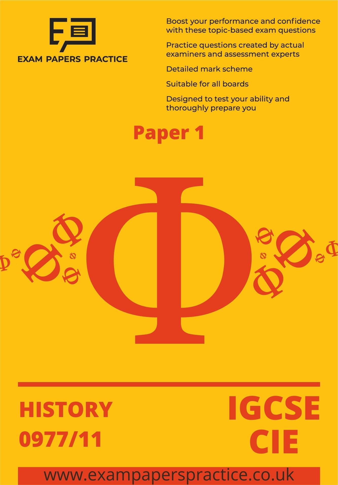 CIE IGCSE History Practice Papers 0977