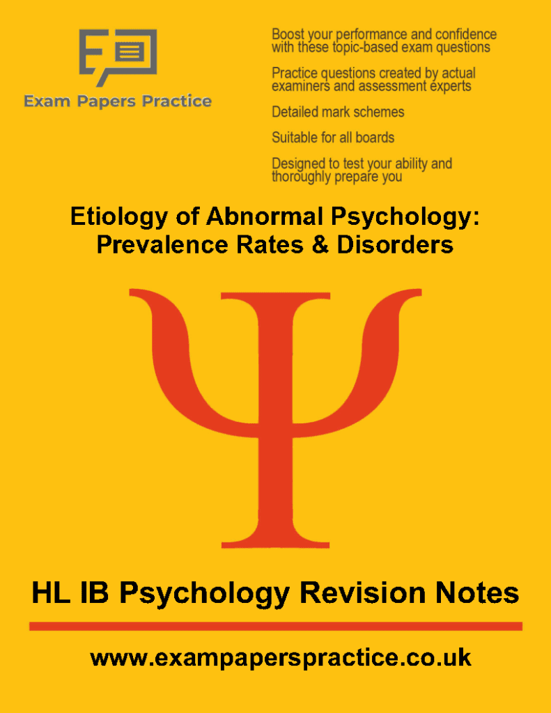 HL IB Psychology Revision Notes | Exam Papers Practice For GCSE, IGCSE ...